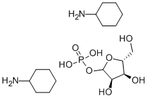 D-RIBOSE 1-PHOSPHATE, BISCYCLOHEXYLAMMONIUM SALT Structural