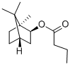 Isobornyl butyrate Structural