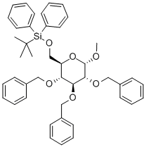 Methyl-6-O-(tert.-butyldiphenylsilyl)-2,3,4-tri-O-benzyl-α-D-glucopyranoside