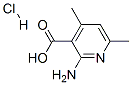 2-AMINO-4,6-DIMETHYL-3-PYRIDINECARBOXYLIC ACID HYDROCHLORIDE Structural