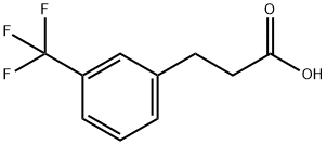 3-(3-Trifluoromethylphenyl)propionic acid Structural Picture