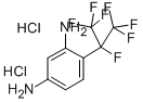 1,3-DIAMINO-4-(HEPTAFLUOROISOPROPYL)BENZENE DIHYDROCHLORIDE