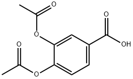 3,4-DIACETOXY-BENZOIC ACID Structural