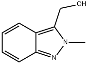 (2-METHYL-2H-INDAZOL-3-YL)METHANOL Structural