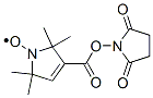 succinimidyl-2,2,5,5-tetramethyl-3-pyrroline-1-oxyl-3-carboxylate Structural