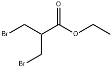 Ethyl 3-bromo-2-(bromomethyl)propionate Structural Picture