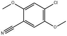 4-CHLORO-2,5-DIMETHOXYBENZONITRILE Structural