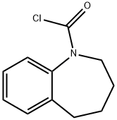 1H-1-Benzazepine-1-carbonyl chloride, 2,3,4,5-tetrahydro- (9CI)