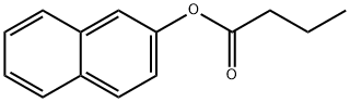 BETA-NAPHTHYL BUTYRATE Structural