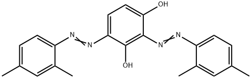 2,4-bis(2,4-xylylazo)resorcinol  Structural