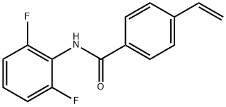 Benzamide, N-(2,6-difluorophenyl)-4-ethenyl- (9CI) Structural