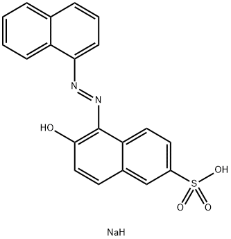 6-Hydroxy-5-(1-naphthalenylazo)-2-naphthalenesulfonic acid sodium salt