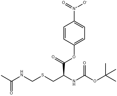 BOC-CYS(ACM)-ONP Structural