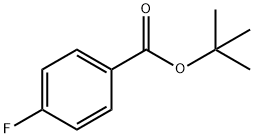 T-BUTYL 4-FLUOROBENZOATE Structural