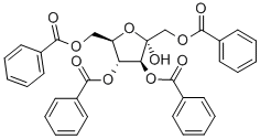 1,3,4,6-Tetra-O-benzoyl-a-D-fructofuranose