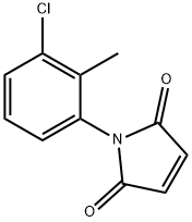 1-(3-chloro-2-methyl-phenyl)pyrrole-2,5-dione Structural