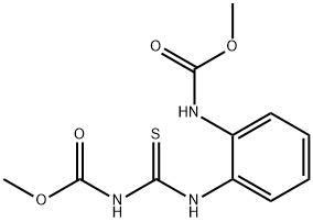 [[[2-[(METHOXYCARBONYL)AMINO]PHENYL]AMINO]THIOXOMETHYL]-CARBAMIC ACID METHYL ESTER Structural