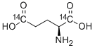 GLUTAMIC ACID, L-, [1,5-14C]