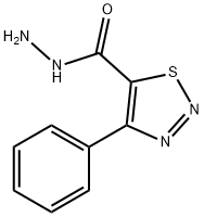 4-PHENYL-1,2,3-THIADIAZOLE-5-CARBOHYDRAZIDE Structural