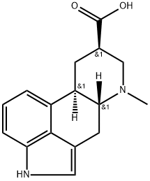 6-methylergoline-8beta-carboxylic acid Structural