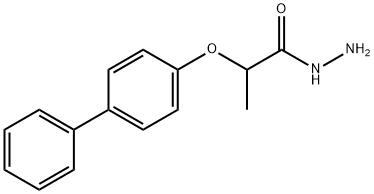 2-(1,1''-BIPHENYL-4-YLOXY)PROPANOHYDRAZIDE Structural