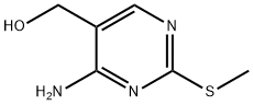 (4-AMINO-2-(METHYLTHIO)PYRIMIDIN-5-YL)METHANOL Structural