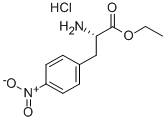 H-4-NITRO-PHE-OET HCL Structural