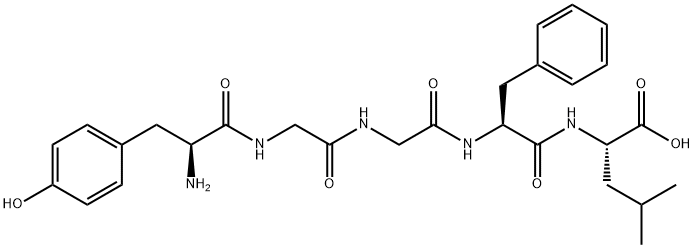 [LEU5]-ENKEPHALIN Structural