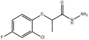 2-(2-CHLORO-4-FLUOROPHENOXY)PROPANOHYDRAZIDE Structural