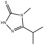 3H-1,2,4-Triazole-3-thione,2,4-dihydro-4-methyl-5-(1-methylethyl)-(9CI)