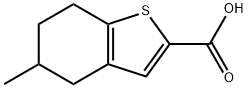 5-METHYL-4,5,6,7-TETRAHYDRO-1-BENZOTHIOPHENE-2-CARBOXYLIC ACID