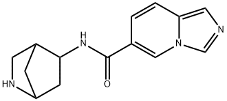 Imidazo[1,5-a]pyridine-6-carboxamide, N-2-azabicyclo[2.2.1]hept-5-yl- (9CI) Structural