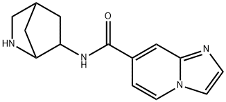 Imidazo[1,2-a]pyridine-7-carboxamide, N-2-azabicyclo[2.2.1]hept-6-yl- (9CI) Structural