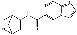 Imidazo[1,2-a]pyrazine-6-carboxamide, N-2-azabicyclo[2.2.1]hept-5-yl- (9CI) Structural