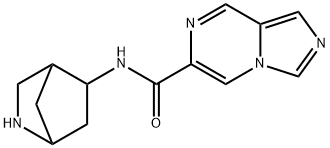 Imidazo[1,5-a]pyrazine-6-carboxamide, N-2-azabicyclo[2.2.1]hept-5-yl- (9CI) Structural