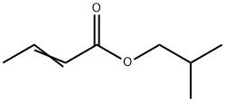 Isobutyl 2-butenoate Structural