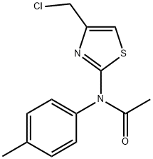 N1-[4-(CHLOROMETHYL)-1,3-THIAZOL-2-YL]-N1-(4-METHYLPHENYL)ACETAMIDE