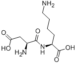 H-ASP-LYS-OH Structural