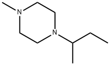 Piperazine, 1-methyl-4-(1-methylpropyl)- (9CI) Structural