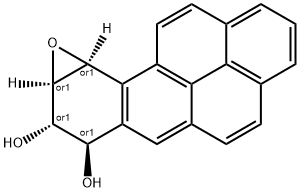 SYN-BENZO(A)PYRENEDIOLEPOXIDE Structural