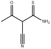 2-CYANO-3-OXOBUTANETHIOAMIDE Structural