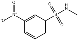 N-METHYL 3-NITROBENZENESULFONAMIDE Structural