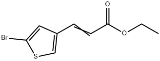 2-PROPENOIC ACID, 3-(5-BROMO-3-THIENYL)-, ETHYL ESTER