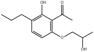 1-[2-HYDROXY-6-(2-HYDROXYPROPOXY)-3-PROPYLPHENYL]ETHAN-1-ONE