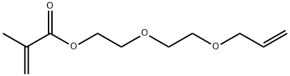 2-ALLYLOXYETHOXYETHYL METHACRYLATE Structural