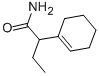 2-(1-CYCLOHEXENYL)BUTYRAMIDE Structural