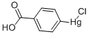 4-CHLOROMERCURIBENZOIC ACID Structural