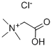 Betaine hydrochloride Structural