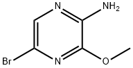 5-BROMO-3-METHOXYPYRAZIN-2-YLAMINE Structural