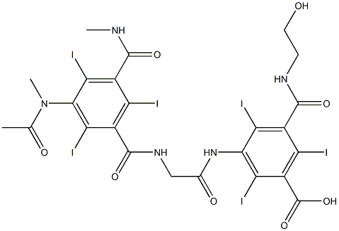 IOXAGLIC ACID (100 MG) Structural